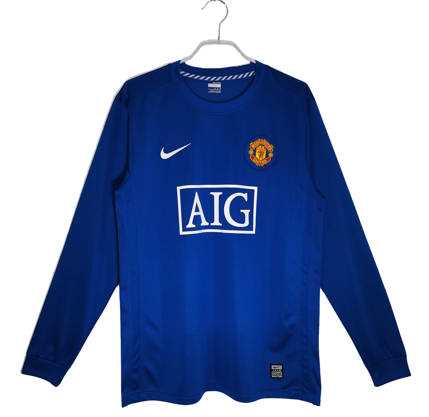 Manchester United Third Long Sleeve Retro Jersey - 08/09